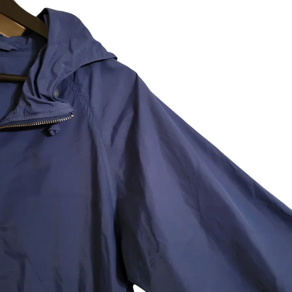 Eileen Fisher Weather Resistant Lightweight Blue Jacket